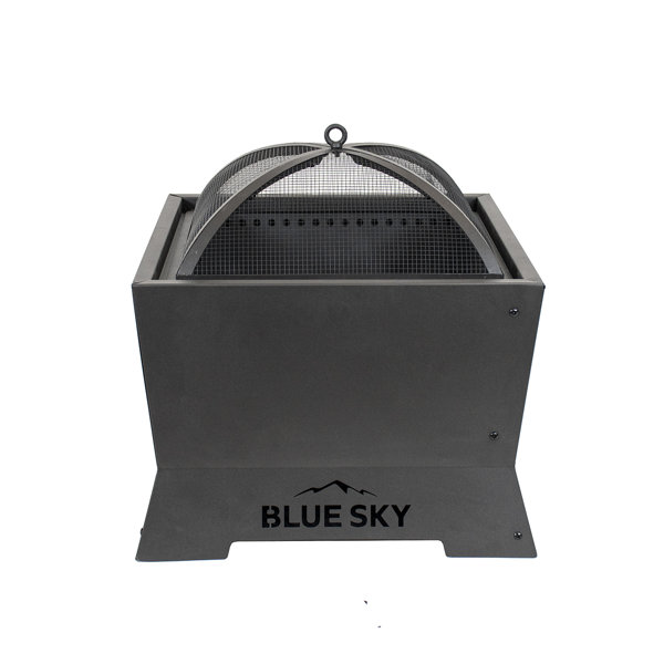 Blue Sky Outdoor Living Square Fire Pit Spark Screen Wayfair